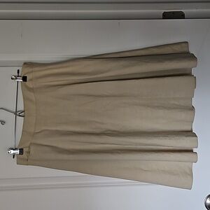 Banana Republic Linen Rayon A Line Skirt